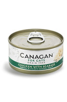 Canagan 無穀物貓罐頭 - 雞肉伴鱸魚 / Canagan Grain Free Wet Food for Cats - Chicken with Seabass
