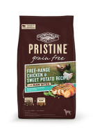 Pristine Grain Free Free-Range Chicken & Sweet Potato With Raw Bites Dog Food